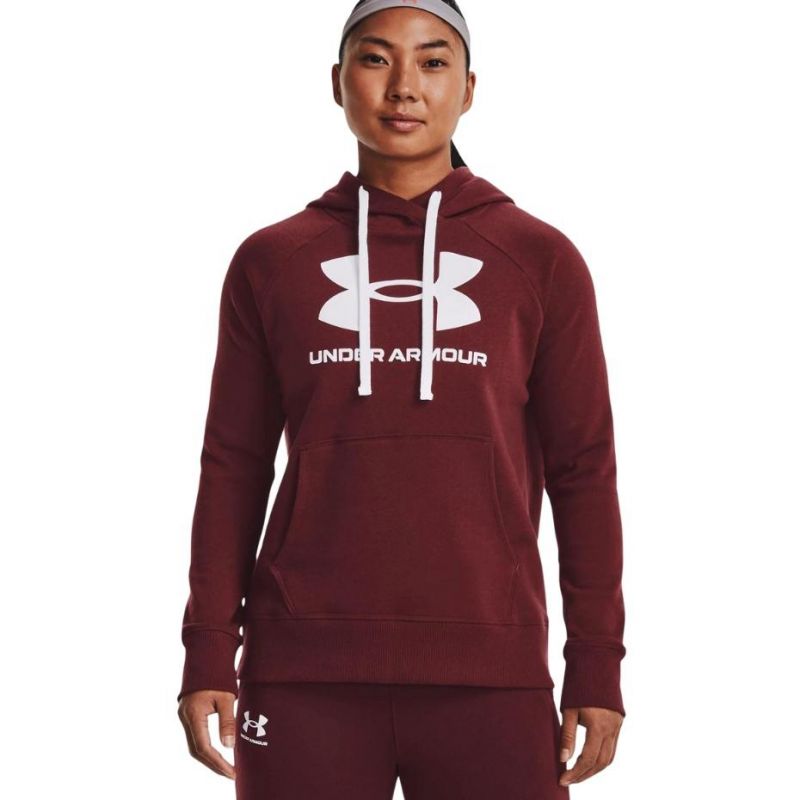 Bluza Under Armour Rival Fleece Logo Hoodie W 1356318 690 - obrazek 2