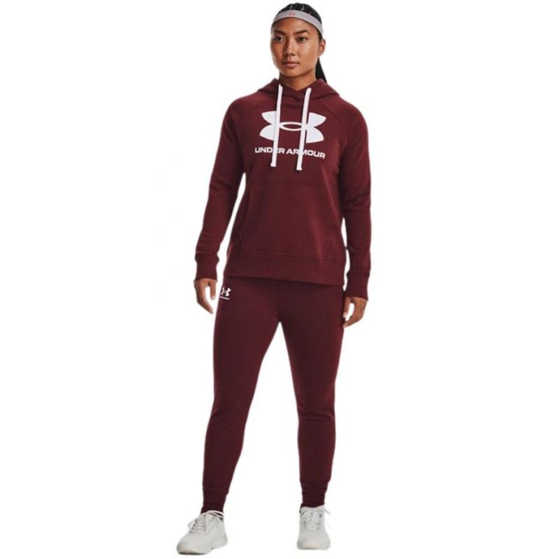 Bluza Under Armour Rival Fleece Logo Hoodie W 1356318 690 - obrazek 7