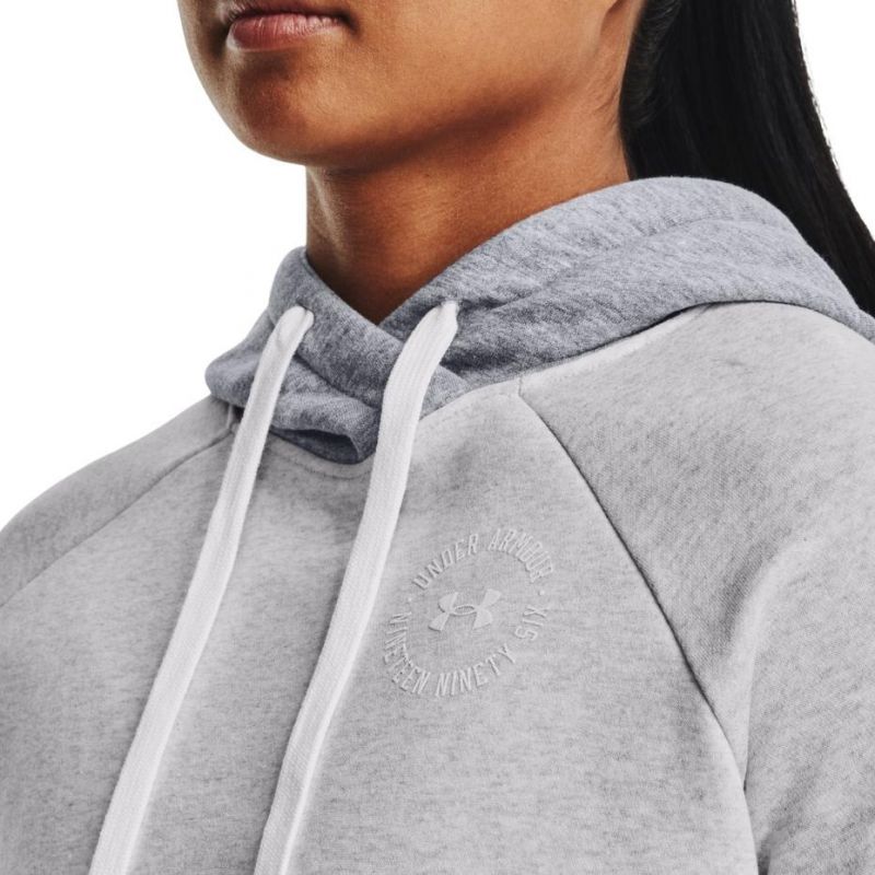 Bluza Under Armour Rival Fleece CB Hoodie W 1373031 014 - obrazek 5