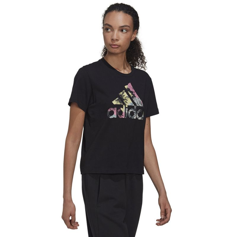 Koszulka adidas Allover Print Reg Tee W HI0025 - obrazek 3