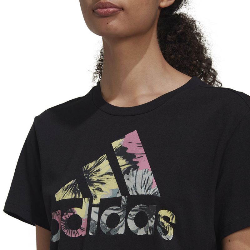 Koszulka adidas Allover Print Reg Tee W HI0025 - obrazek 4