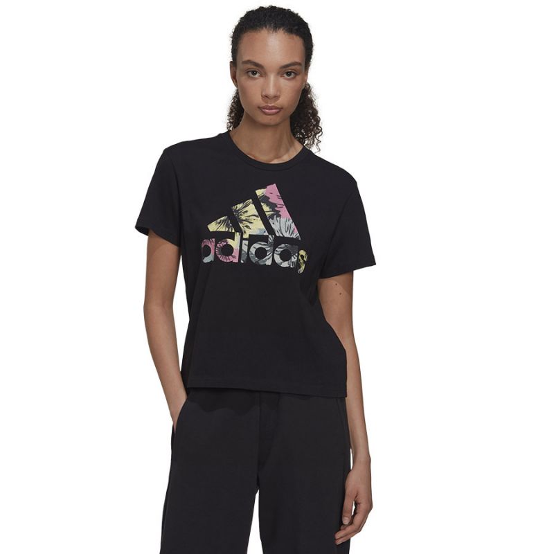 Koszulka adidas Allover Print Reg Tee W HI0025 - obrazek 6