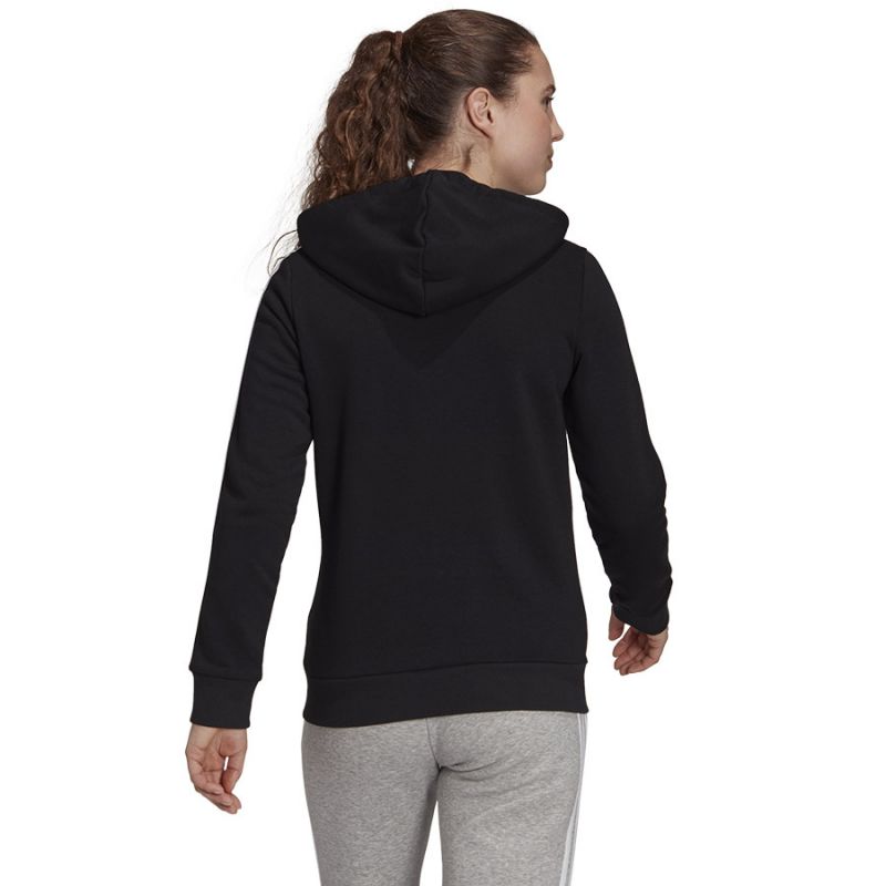 Bluza adidas 3 Stripes FL Full-Zip Hoodie W GM5567 - obrazek 2