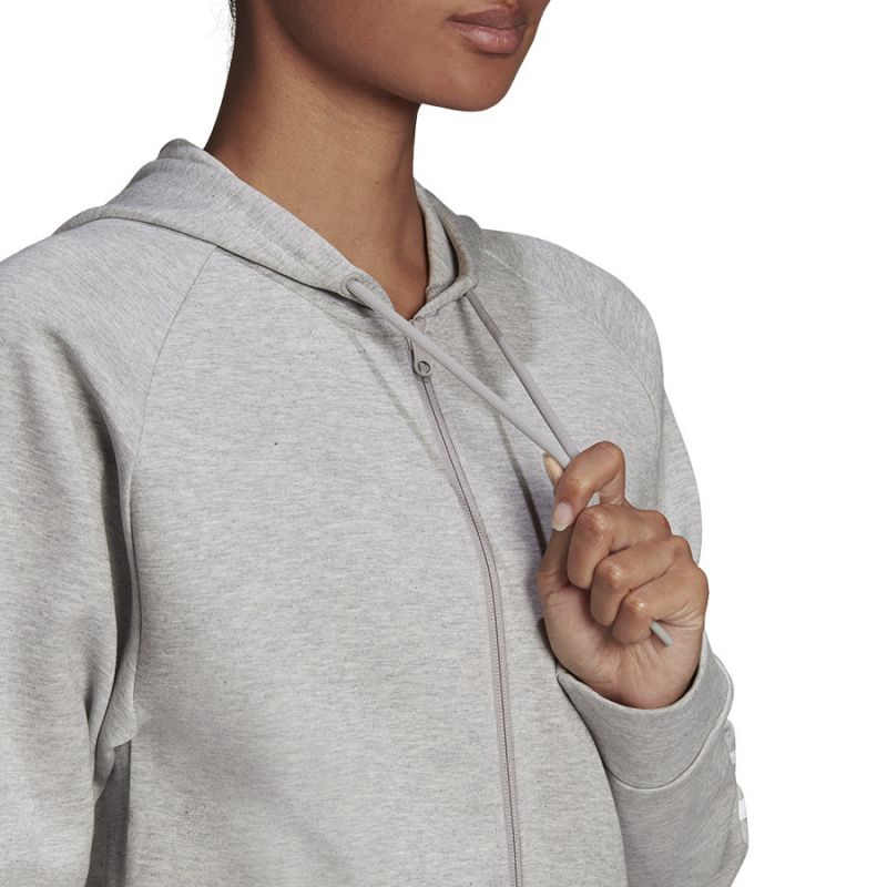 Bluza adidas FI 3 Stripes Full-Zip Reg W H57289 - obrazek 4