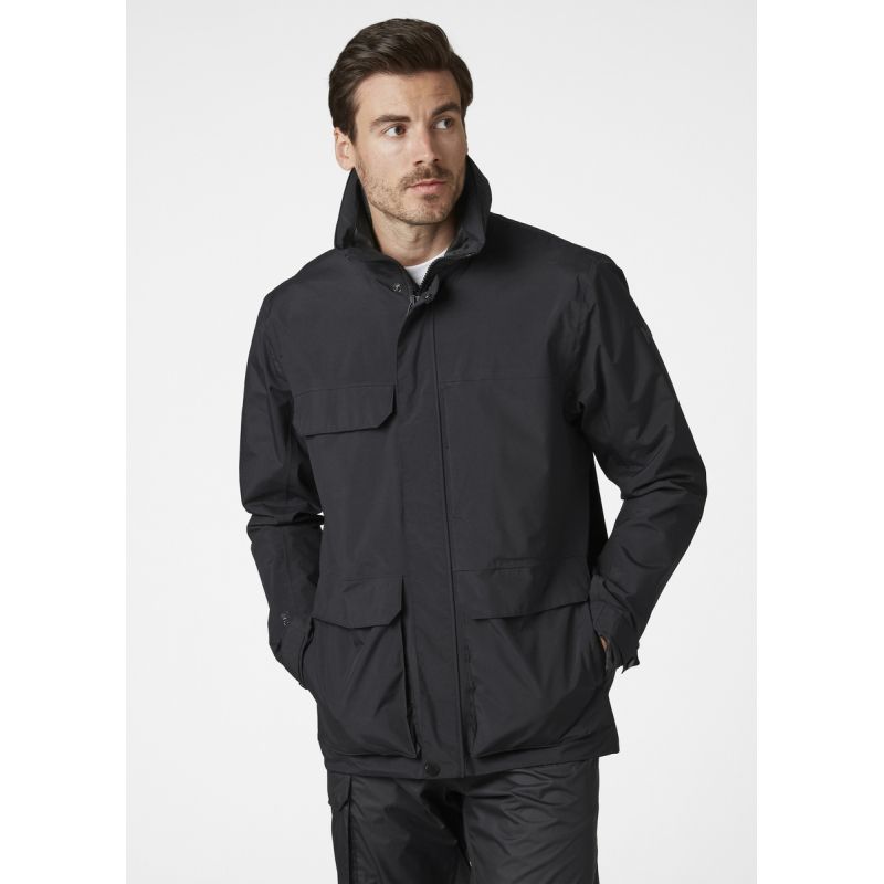 Kurtka Helly Hansen Utility Rain Jacket M 53415 990 - obrazek 6