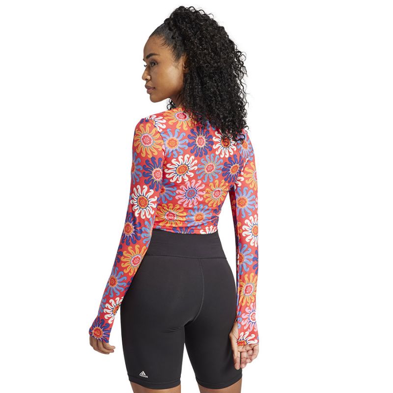 Koszulka adidas Farm Crop LS W IM2361 - obrazek 2
