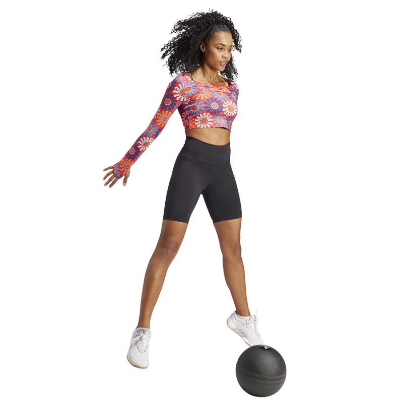Koszulka adidas Farm Crop LS W IM2361 - obrazek 3