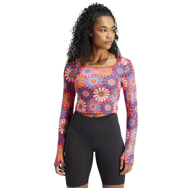 Koszulka adidas Farm Crop LS W IM2361 - obrazek 5