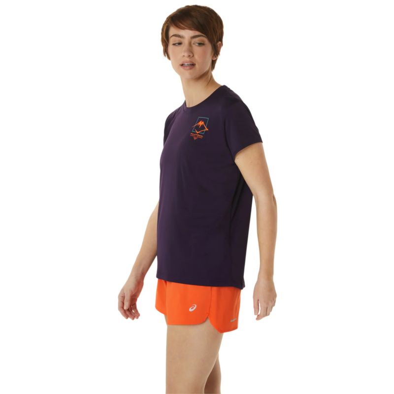 Koszulka Asics Fujitrail Logo SS Top Tee W 2012C395-500 - obrazek 4