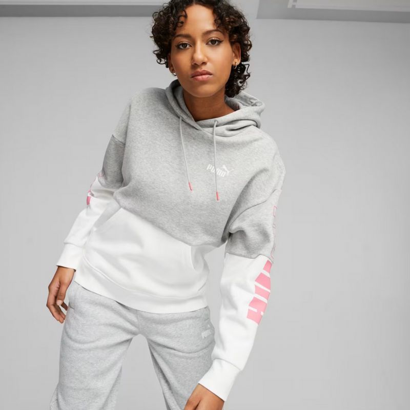 Bluza Puma Power Colorblock Hoodie FL W 676023 04 - obrazek 4