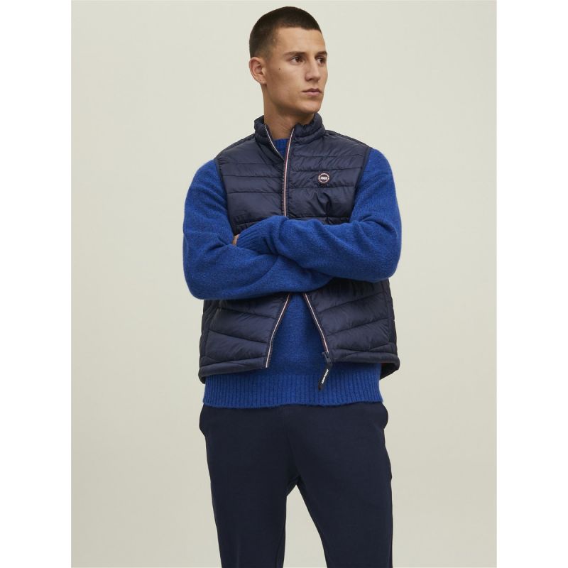 Kamizelka Jack & Jones JJHero Bodywarmer Collar 12211790 Navy Blazer/Contrast - obrazek 2