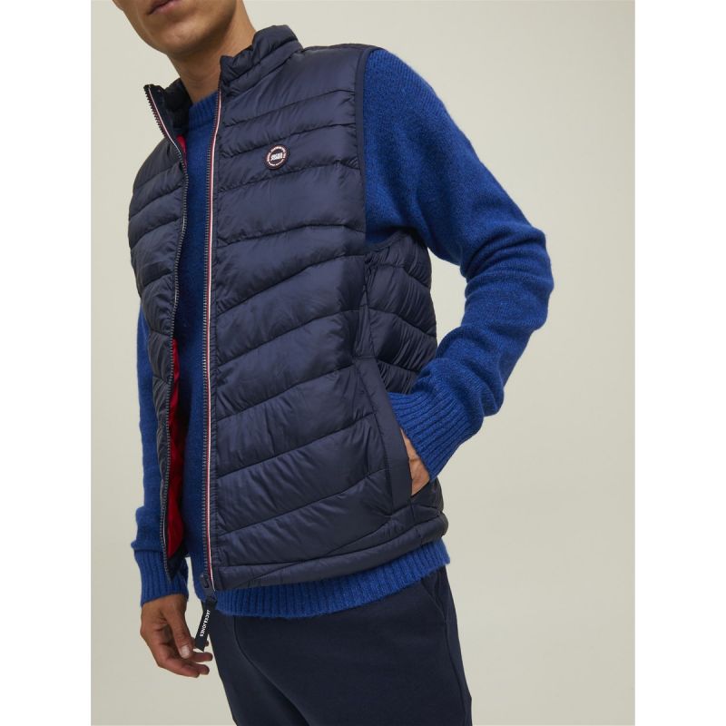 Kamizelka Jack & Jones JJHero Bodywarmer Collar 12211790 Navy Blazer/Contrast - obrazek 5