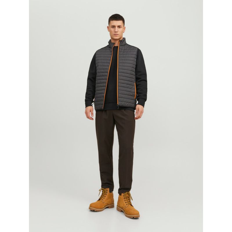 Kamizelka Jack & Jones JJEMulti Bodywarmer Collar Noos M 12200684 Asphalt - obrazek 7