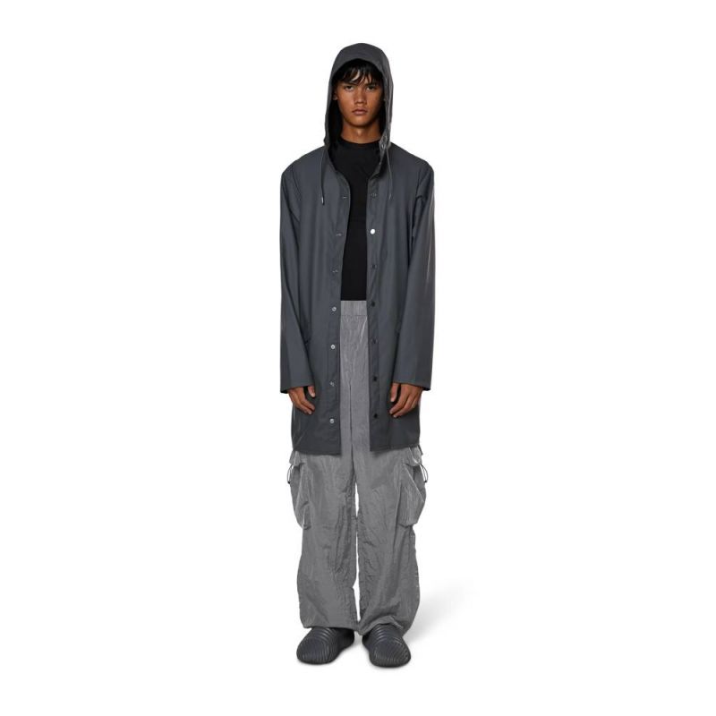 Kurtka przeciwdeszczowa Rains Long Jacket 12020 05 - obrazek 5
