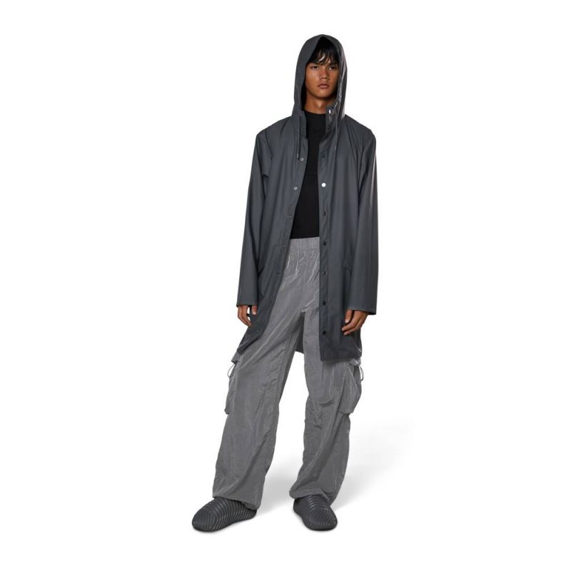Kurtka przeciwdeszczowa Rains Long Jacket 12020 05 - obrazek 8