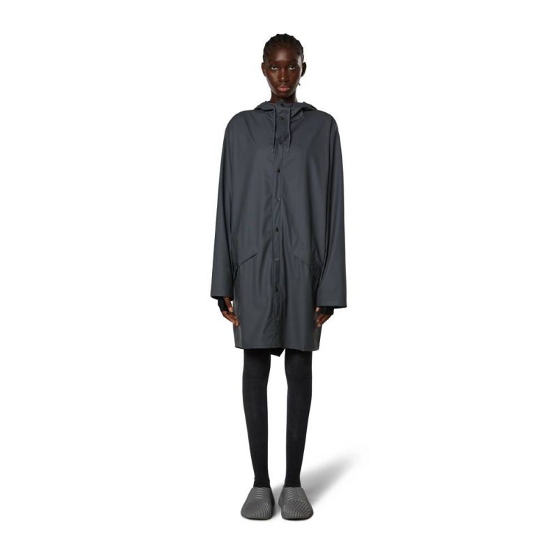 Kurtka przeciwdeszczowa Rains Long Jacket 12020 05 - obrazek 9