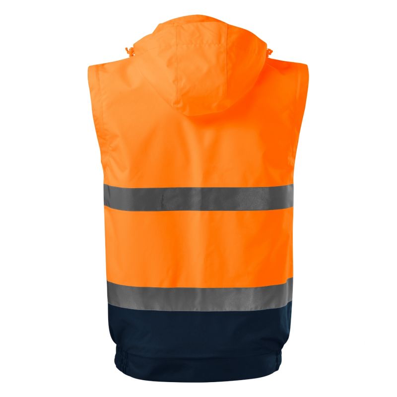 Kurtka Rimeck HV Guard 4 in 1 M MLI-5V298 fluorescencyjny pomarańczowy - obrazek 2