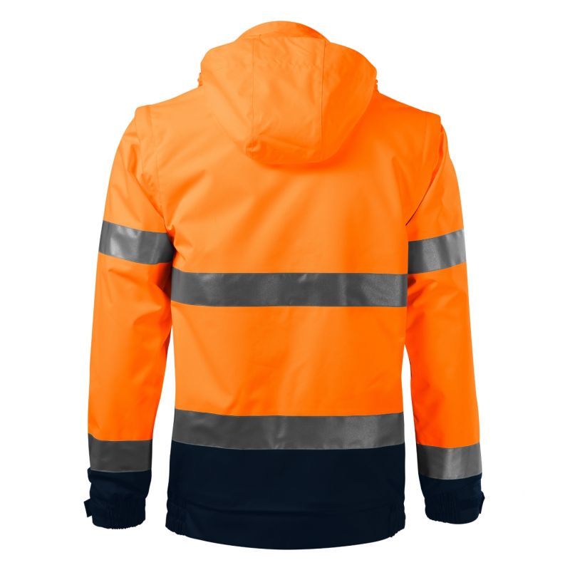 Kurtka Rimeck HV Guard 4 in 1 M MLI-5V298 fluorescencyjny pomarańczowy - obrazek 5