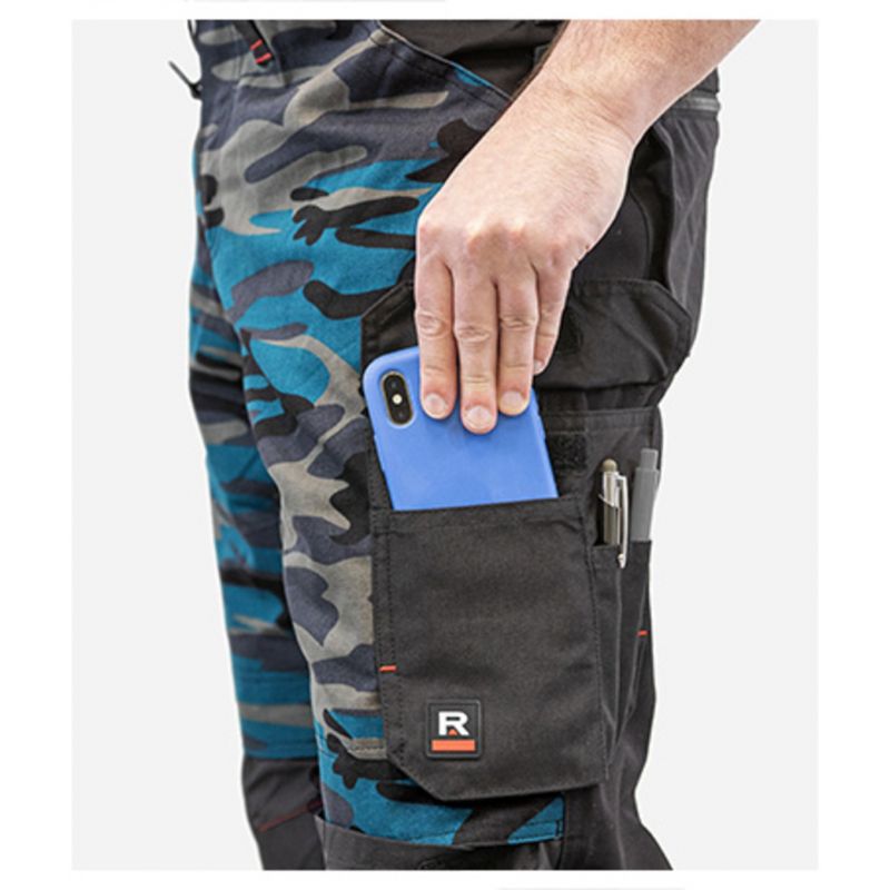 Spodnie Rimeck Vertex Camo M MLI-W09C1 camouflage petrol - obrazek 4