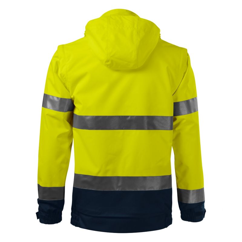 Kurtka Rimeck HV Guard 4 in 1 M MLI-5V297 fluorescencyjny żółty - obrazek 2
