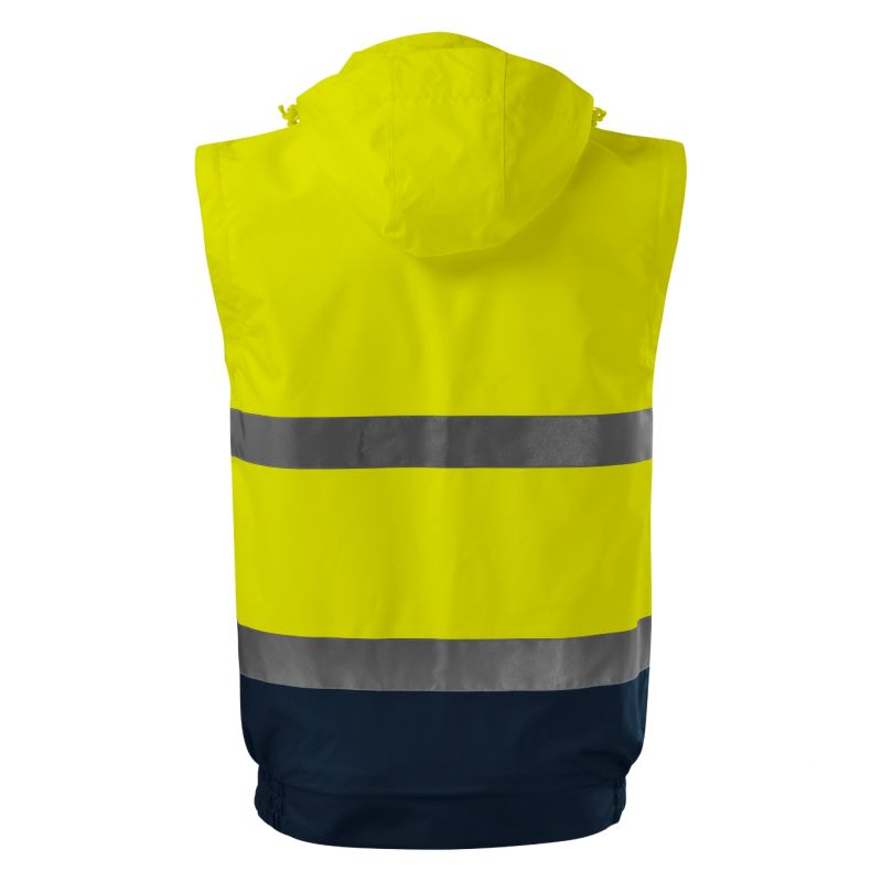 Kurtka Rimeck HV Guard 4 in 1 M MLI-5V297 fluorescencyjny żółty - obrazek 4