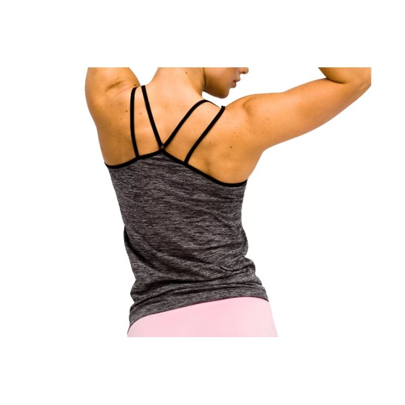 Koszulka GymHero L.A Classic Basic Tee W BLACK-TEE - obrazek 2