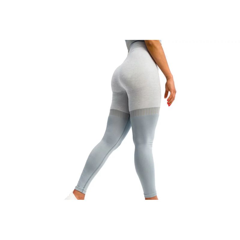 Legginsy GymHero Leggins Stripes W GRAPHITE - obrazek 2