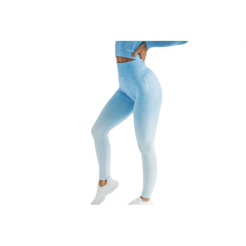 Legginsy GymHero Leggins Ombre W LEG-BABYBLUE - obrazek 2
