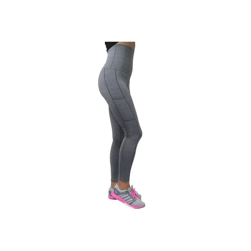Legginsy GymHero Leggins W PUSHUP-GREY - obrazek 2