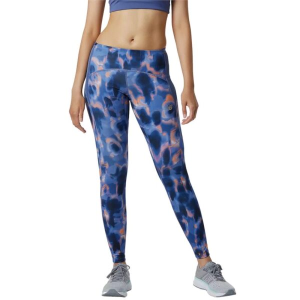 Spodnie New Balance Printed Impact Run Tight W WP21274NSY