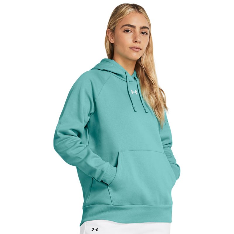 Bluza Under Armour Rival Flecce Hoodie W 1379500 482 - obrazek 3
