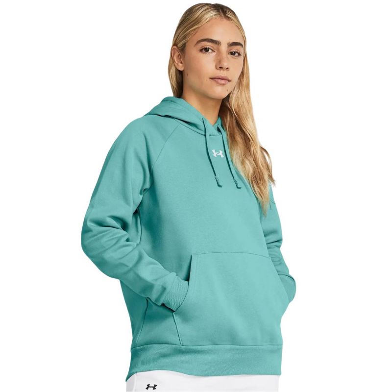 Bluza Under Armour Rival Flecce Hoodie W 1379500 482 - obrazek 6
