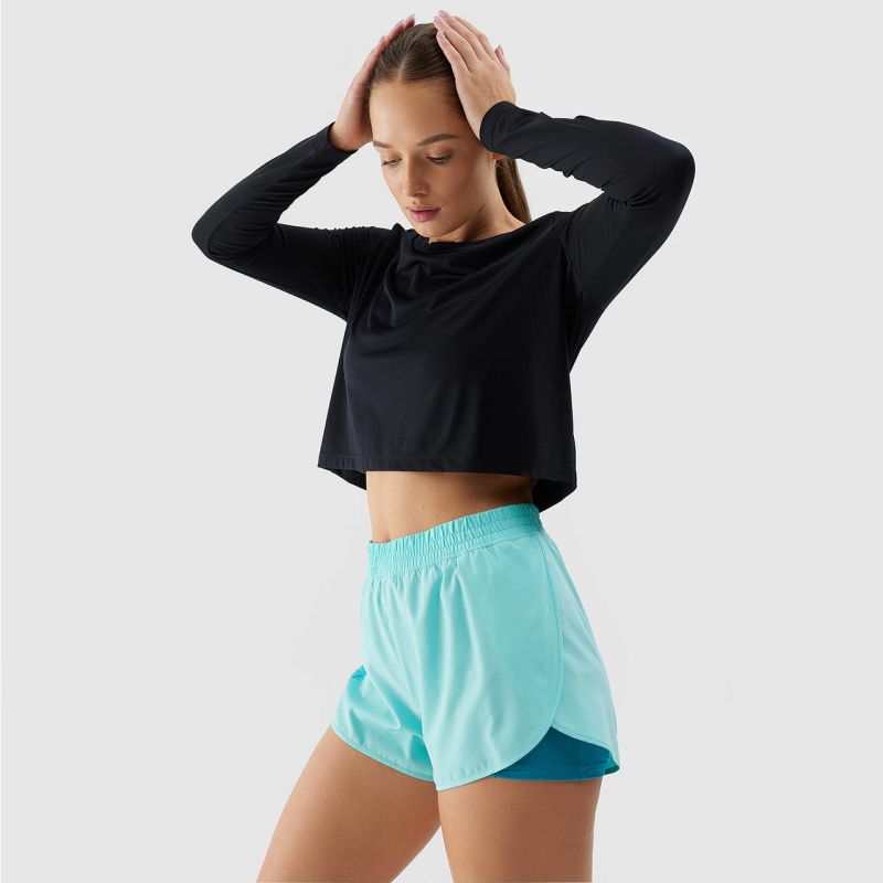 Koszulka longsleeve 4F F218 W 4FWSS24TFLOF218 20S - obrazek 3