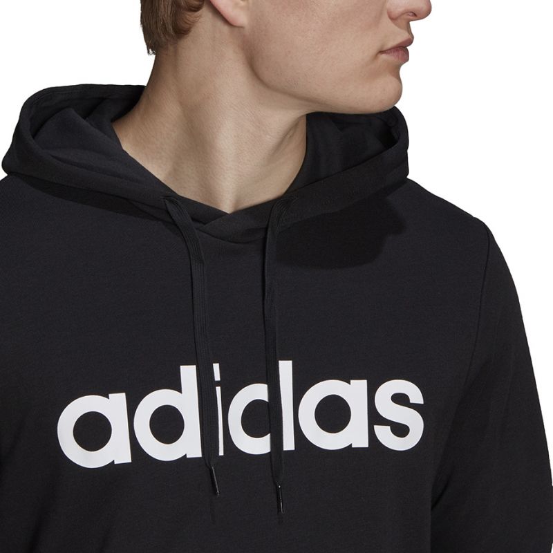 Bluza adidas Essentials French Terry Linear Logo Hoodie M GK9064 - obrazek 5
