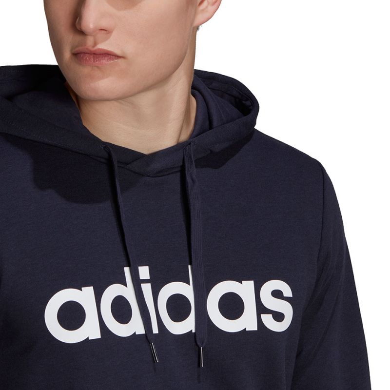 Bluza adidas Essentials French Terry Linear Logo Hoodie M GK9066 - obrazek 5