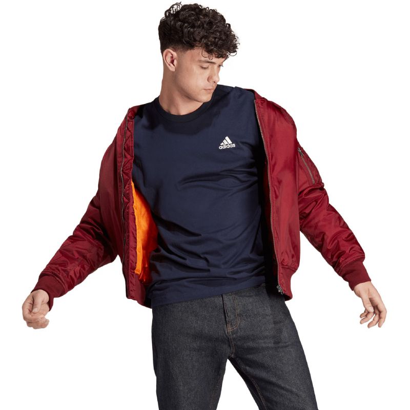 Koszulka adidas Essentials Jersey Embroidered Small Logo M HY3404 - obrazek 4