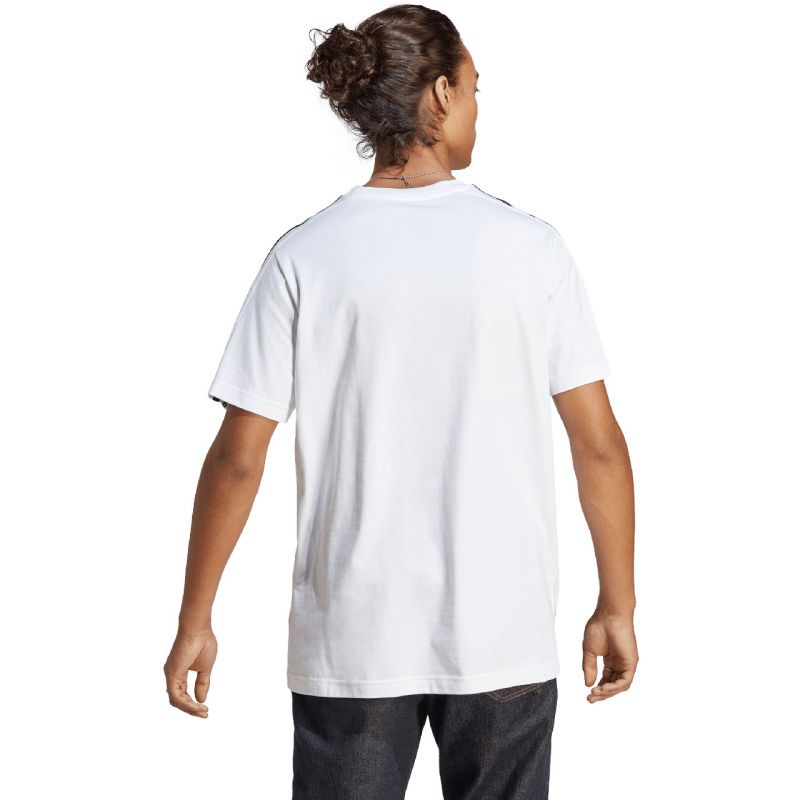Koszulka adidas Essentials Single Jersey 3-Stripes Tee M IC9336 - obrazek 3