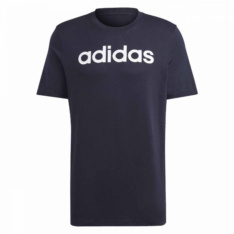Koszulka adidas Essentials Single Jersey Linear Embroidered Logo Tee M IC9275 - obrazek 2