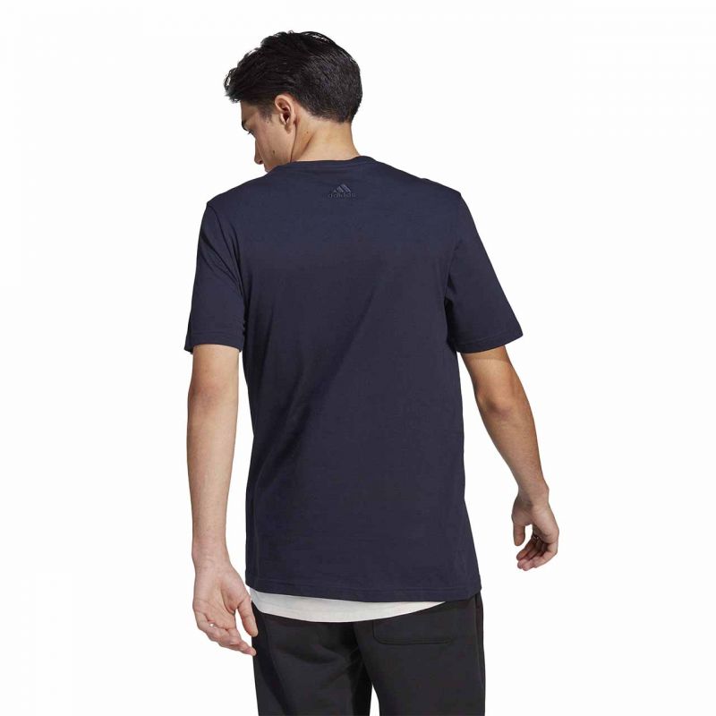 Koszulka adidas Essentials Single Jersey Linear Embroidered Logo Tee M IC9275 - obrazek 3