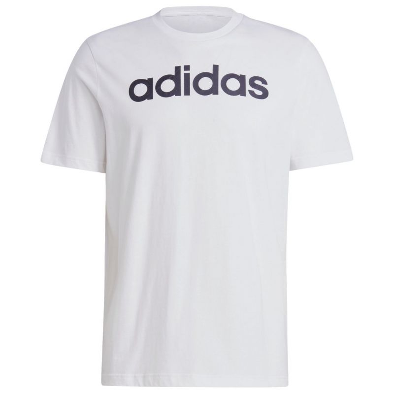 Koszulka adidas Essentials Single Jersey Linear Embroidered Logo Tee M IC9276 - obrazek 2