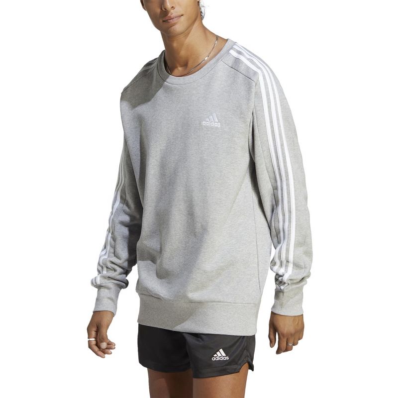 Bluza adidas Essentials French Terry 3-Stripes M IC9319 - obrazek 4