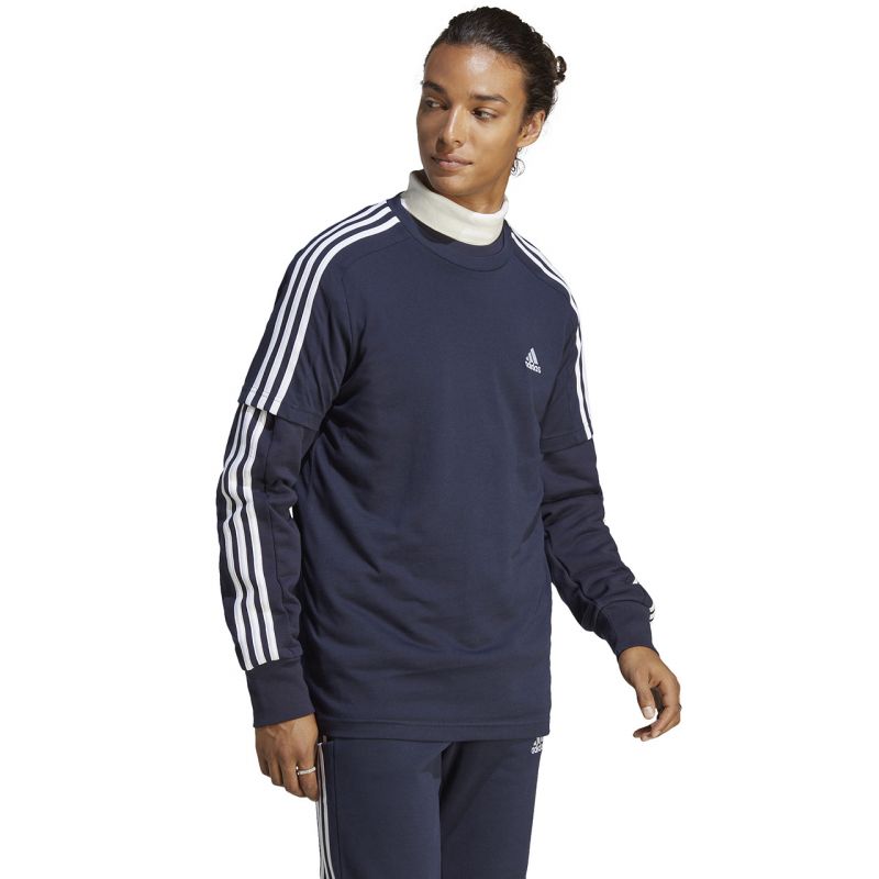 Koszulka adidas Essentials Single Jersey 3-Stripes Tee M IC9335 - obrazek 5