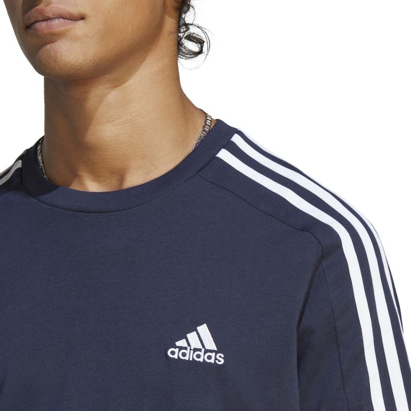 Koszulka adidas Essentials Single Jersey 3-Stripes Tee M IC9335 - obrazek 6