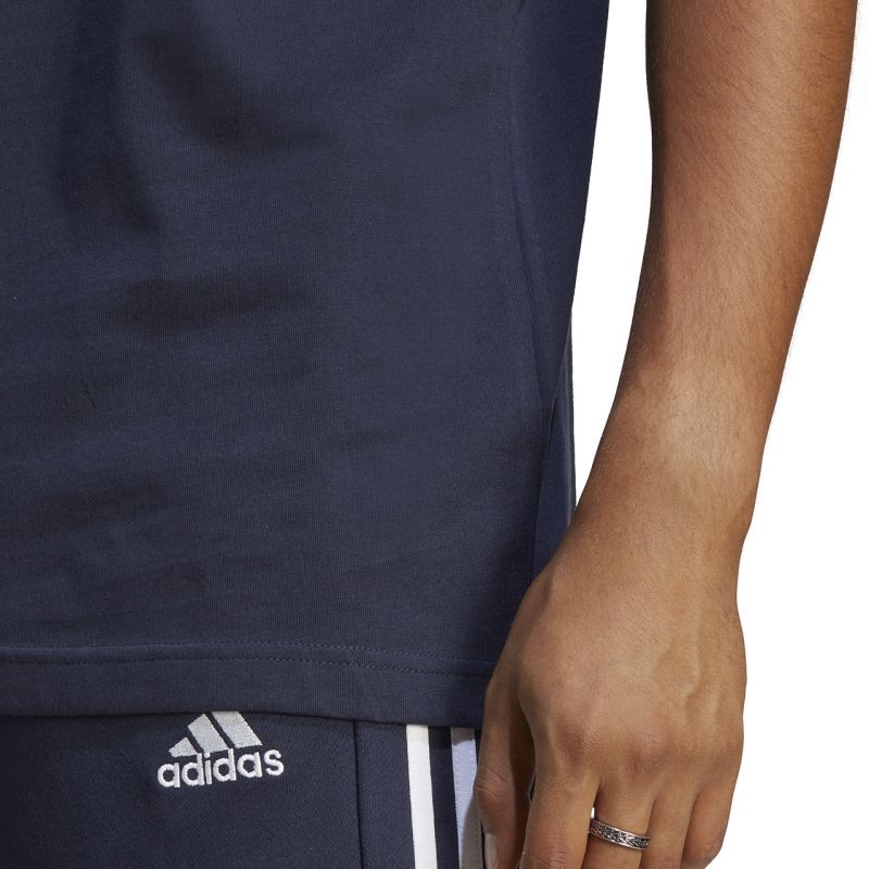 Koszulka adidas Essentials Single Jersey 3-Stripes Tee M IC9335 - obrazek 7