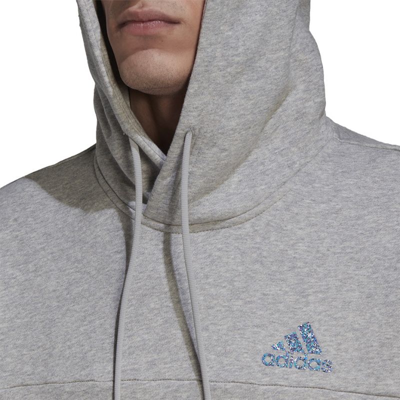 Bluza adidas Stadium Fleece Badge of Sport Hoodie M HC5869 - obrazek 6