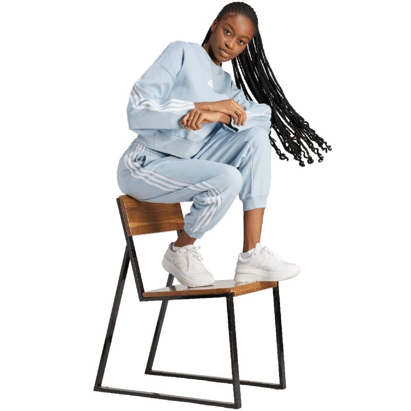 Spodnie adidas Essentials 3-Stripes French Terry Loose-Fit W IL3447 - obrazek 4