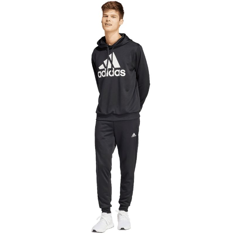 Dres adidas Terry Hooded Tracksuit M IP1610 - obrazek 3