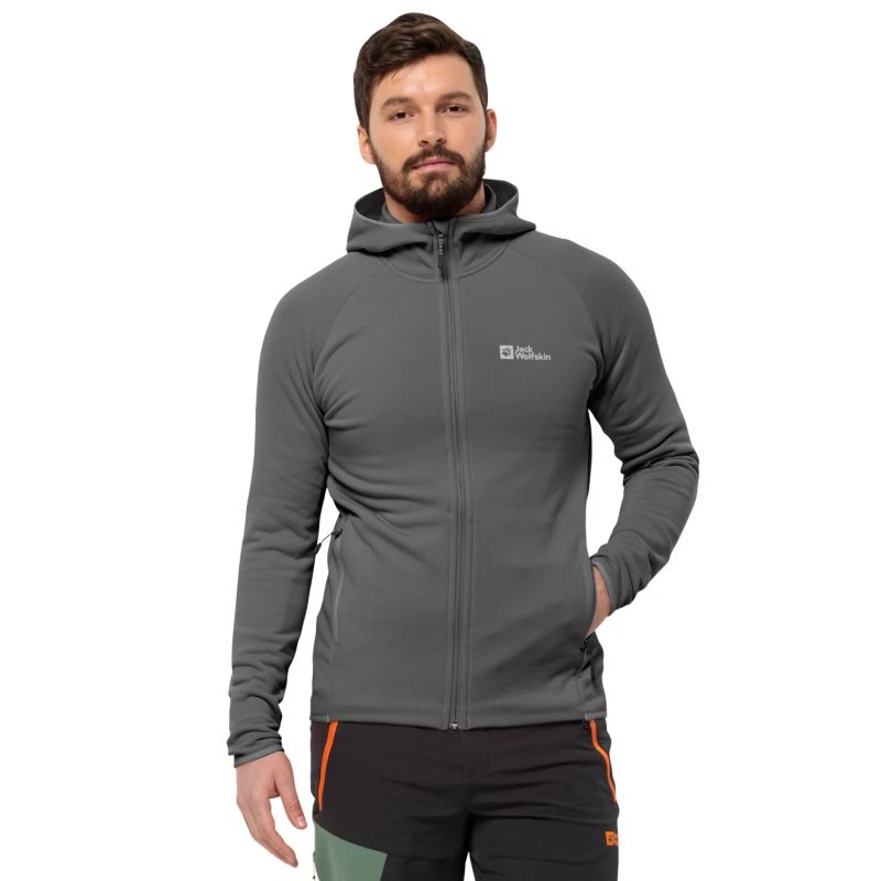 Bluza Jack Wolfskin Baiselberg Hooded FZ M 1710541-6945 - obrazek 2