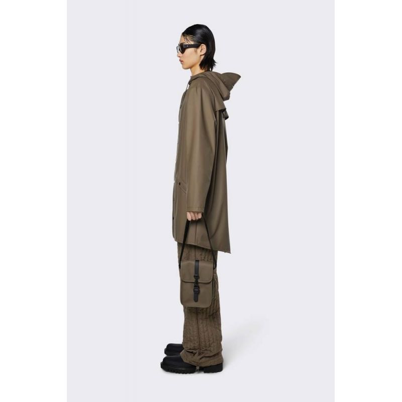 Kurtka przeciwdeszczowa Rains Long Jacket Unisex 12020 66 - obrazek 3