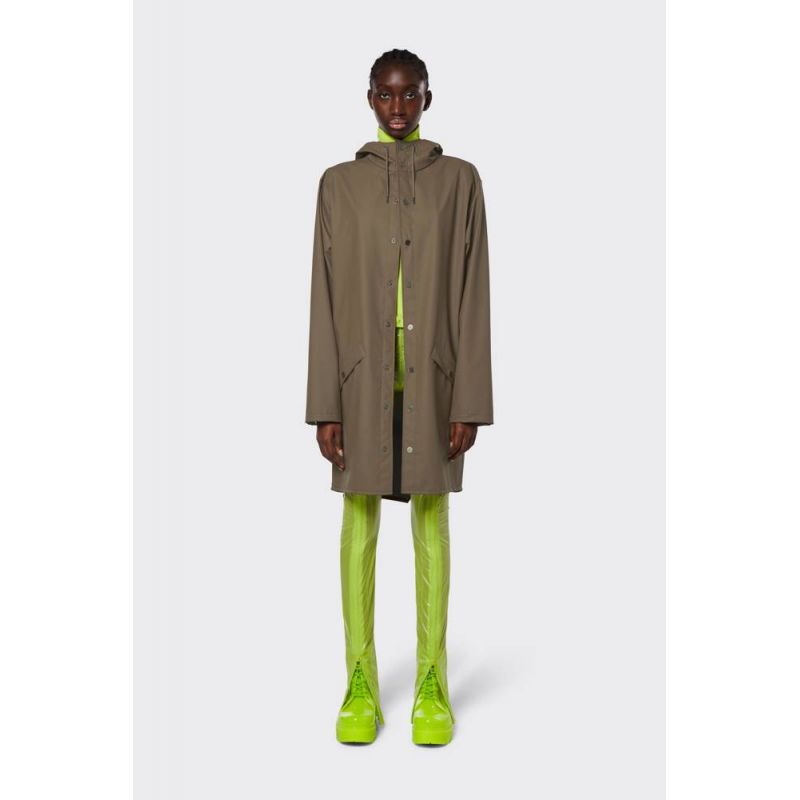 Kurtka przeciwdeszczowa Rains Long Jacket Unisex 12020 66 - obrazek 5